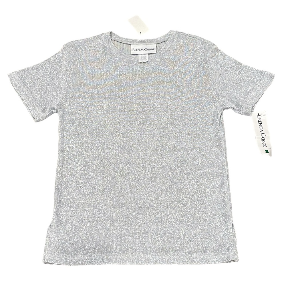 Vintage Brenda Goode Metallic Crew Neck Shirt